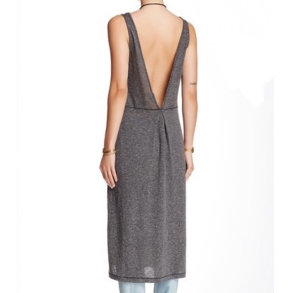 RARE! FREE PEOPLE Comet Maxi Split Side Tunic Dress - Picture 6 of 12
